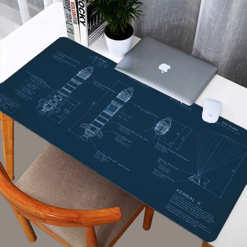 

Personality Art Protection Desktop Mouse Pad Multi-blue Oversized Mouse Pad Gamer Mouse Pad Gamer Gaming Accessories Desk Mat CS