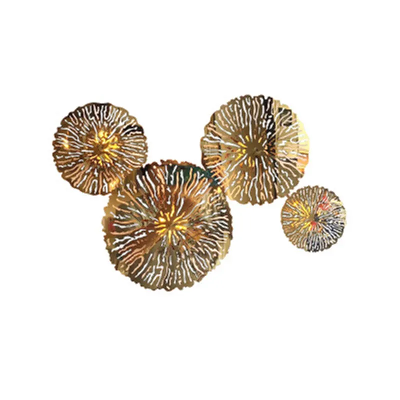 Скандинавский роскошный настенный светильник в виде лотоса особый декоративный