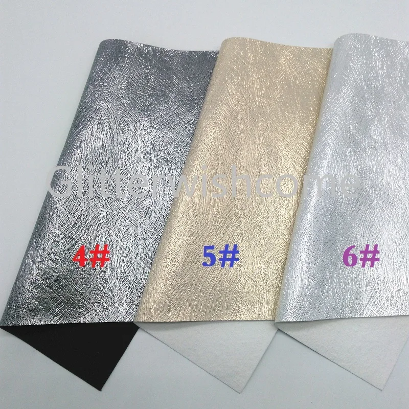 Ткань Glitterwishcome 21x29 см Размер A4 винил для бантов рельефная лошадиная кожа