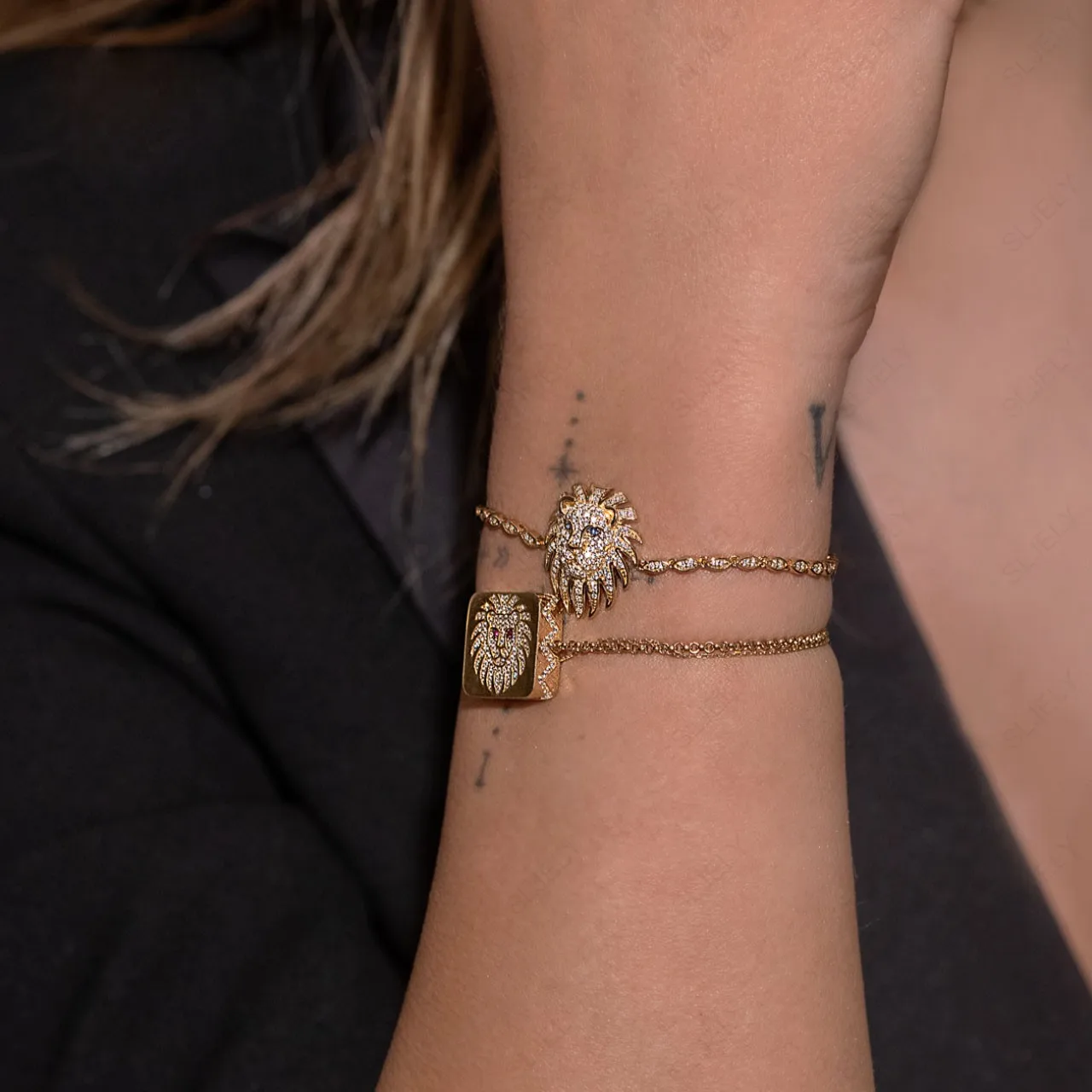 Браслет женский из серебра 925 пробы с фианитами | Украшения и аксессуары