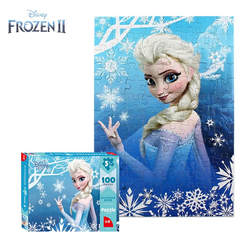 Оригинальный пазл Disney Холодное сердце 2 детская головоломка модель Принцессы
