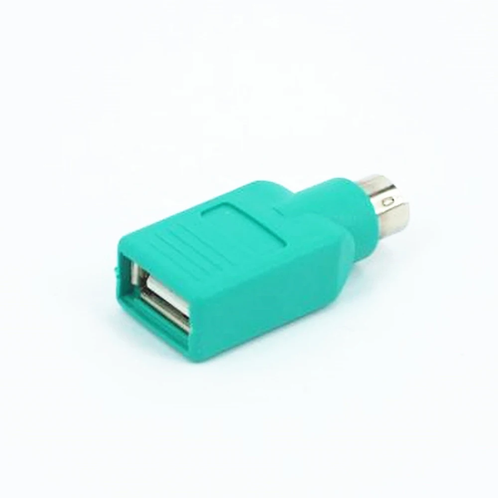 Переходник USB мама в PS2 PS/2 папа 1 шт. высококачественный конвертер универсальная