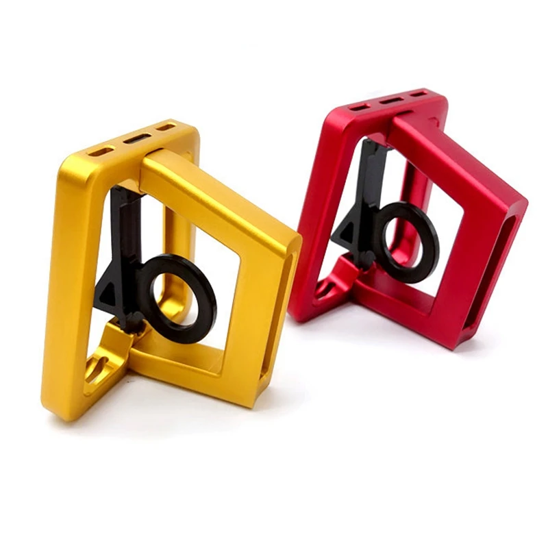 for Brompton Front Carrier Block Folding Bike Bag Bracket Holder Aluminum Alloy 68.5G Bicycle Accessories-Gold | Спорт и развлечения