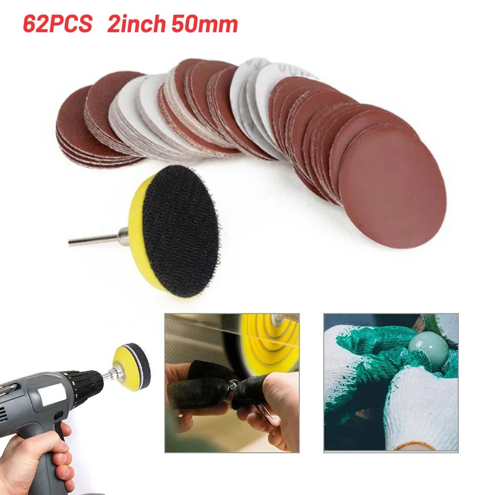 

100 240 600 800 1000 2000 Grit Sanding Discs Kit Aluminium Oxide For Rotary Tools