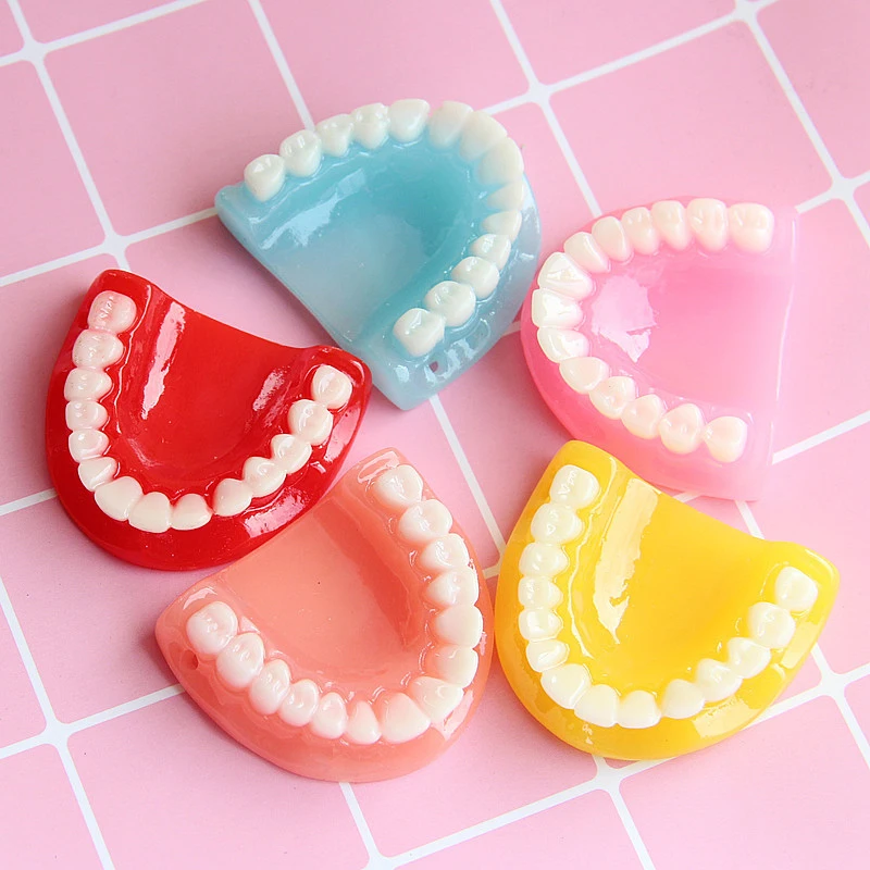 

Vampire Teeth Fangs Toys Safe Resin Halloween Fangs Dentures Teeth Cosplay Party Props Decoration Toys