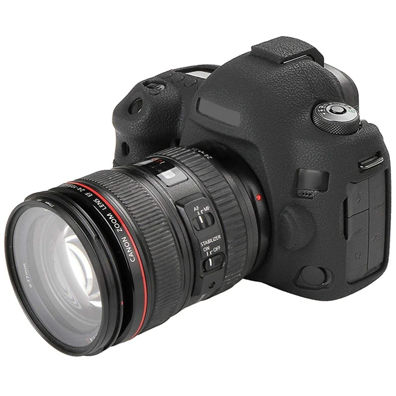 5D Mark IV чехол из силиконовой резины Защитный противоударный
