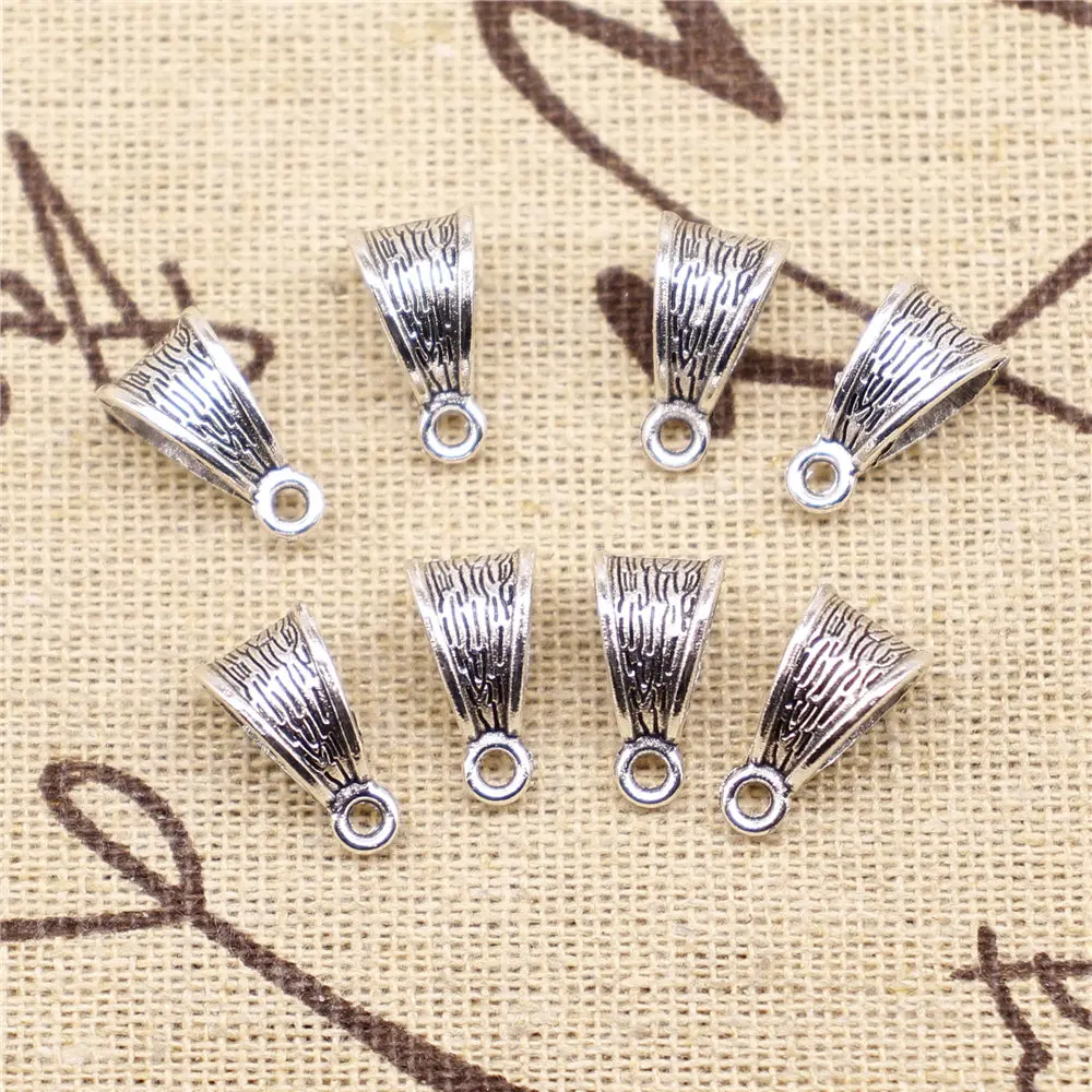 

jewelry findings components Beads Bails 14x7x7mm 20pcs