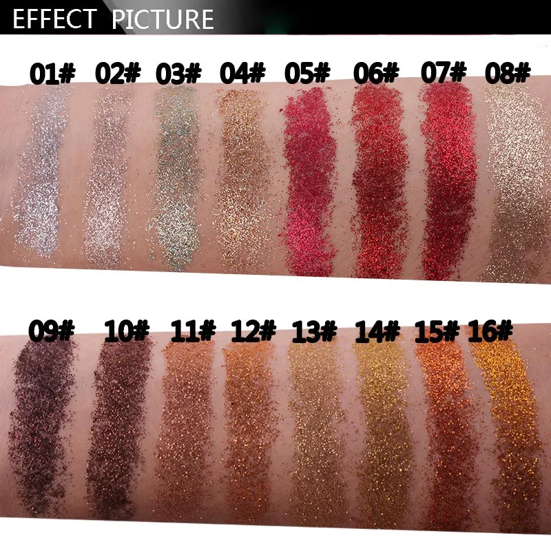 

Glitter Eyeshadow Diamond Shining Makeup Metallic Eye Shadow Pigment Cosmetics KG66