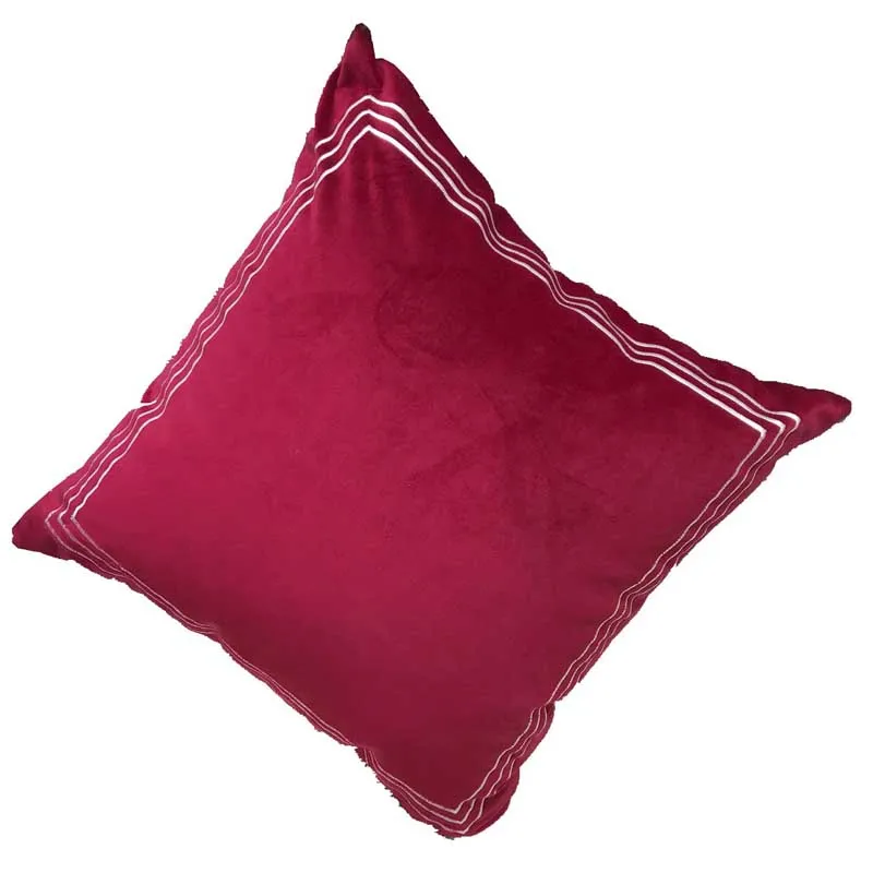 1 шт. бархатная наволочка с вышивкой в скандинавском стиле зеленый серый розовый