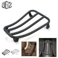 motorcycle aluminum front foot pedal luggage rack bracket holder for vespa gts 150 250 300 gtv 2013 2019 2020 2021 accessories