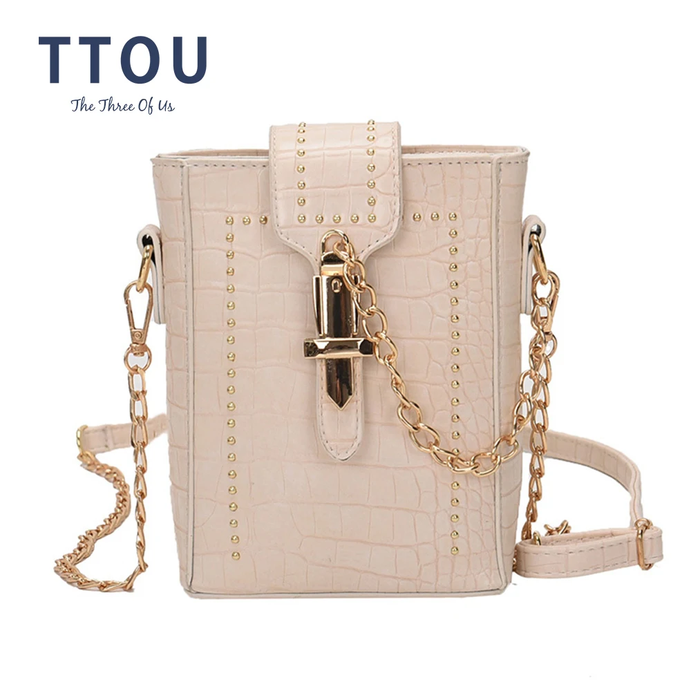 

New Crocodile Pattern Crossbody Bags For Women 2020 PU Leather Shoulder Bags Luxurious Mini Handbags Fashion Ladies Designer Bag