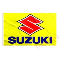 suzuki motocross flag 3x5 banner