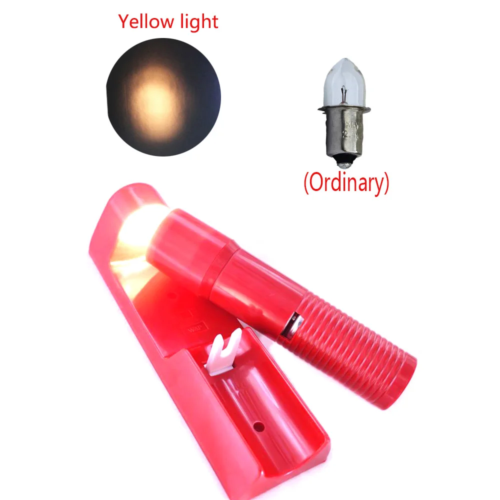 Ordinary bulb Настенные светодиодные фонари для гостинной Led taschenlampe Криптон лампа 2D батарея отель аварийный фонарь для гостиничного номера - Испускаемый цвет: Ordinary bulb