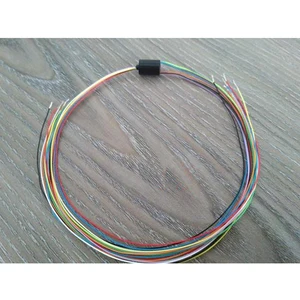 Супер мини-скользящее кольцо, 8 каналовпровода, 8 мм OD Micro, кольцо с сквозным отверстием для радиоуправляемого дрона, бесщеточный мотор, проводящий