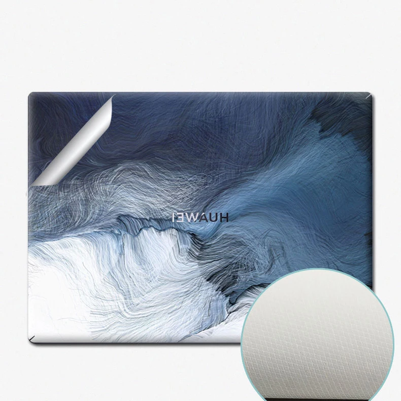 Матовая красочная мраморная наклейка для ноутбука 13/14/15/16 дюймов Huawei Matebook D 14 15