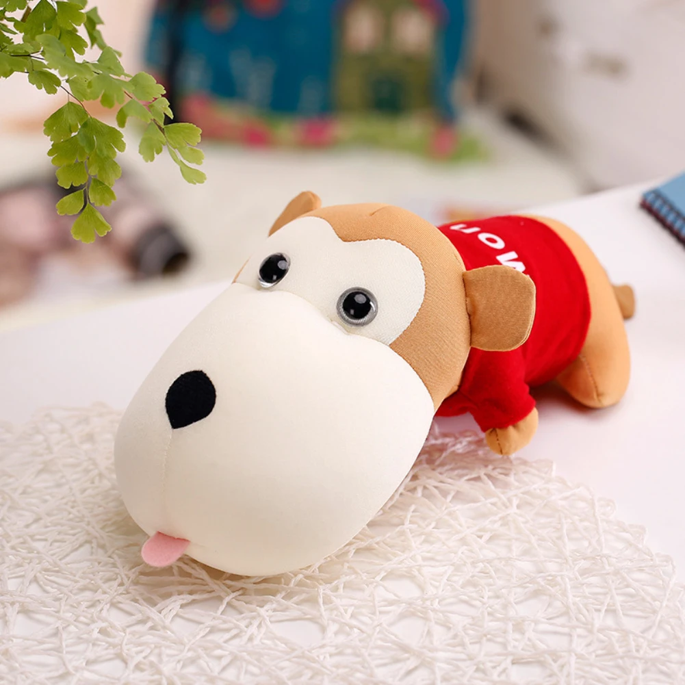 Прекрасный мультфильм обезьяна бамбуковый уголь набитая кукла украшение