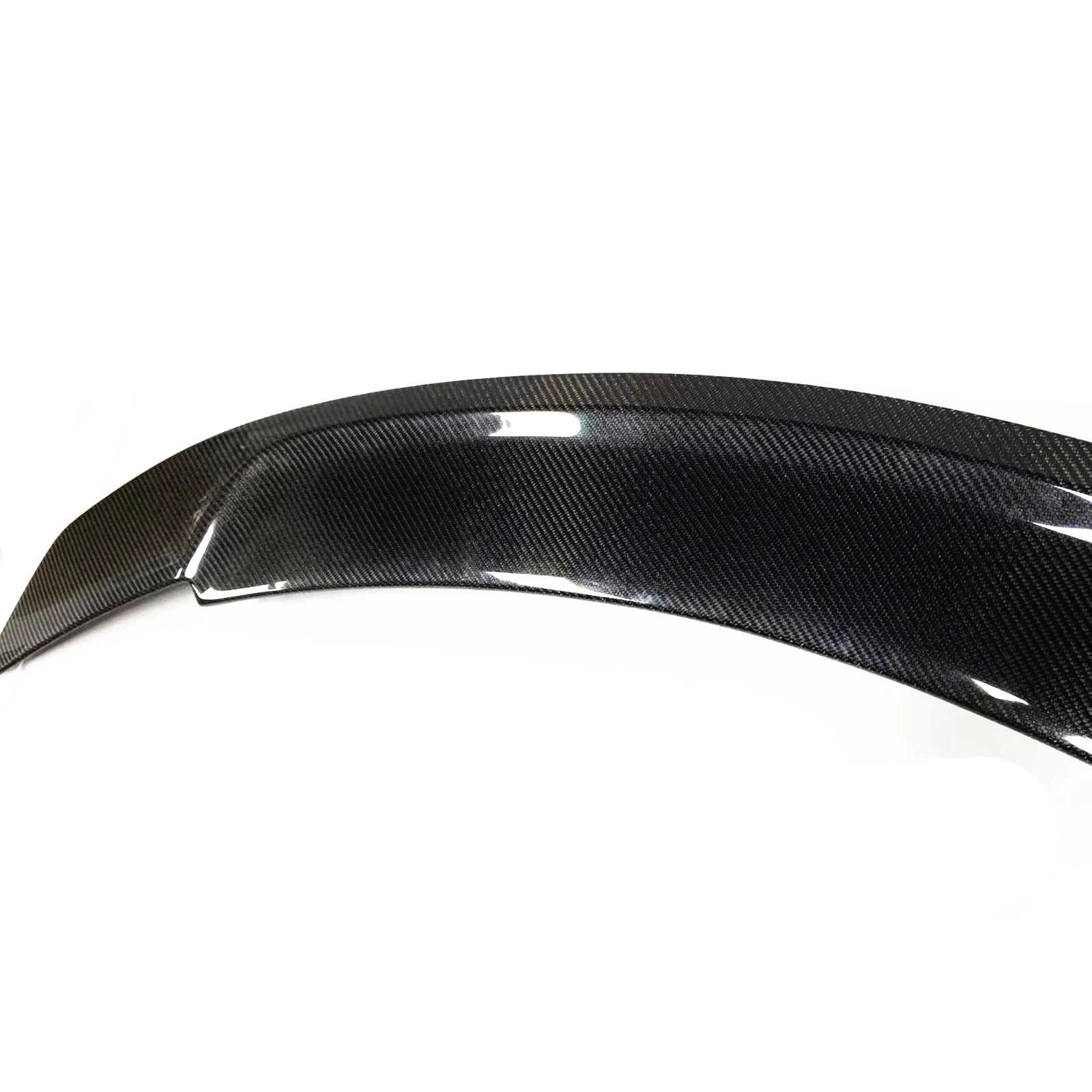 Для Jaguar XF 2016 2017 2018 2019 2020 Настоящий задний спойлер из карбонового волокна на верхней крышке автомобиля.