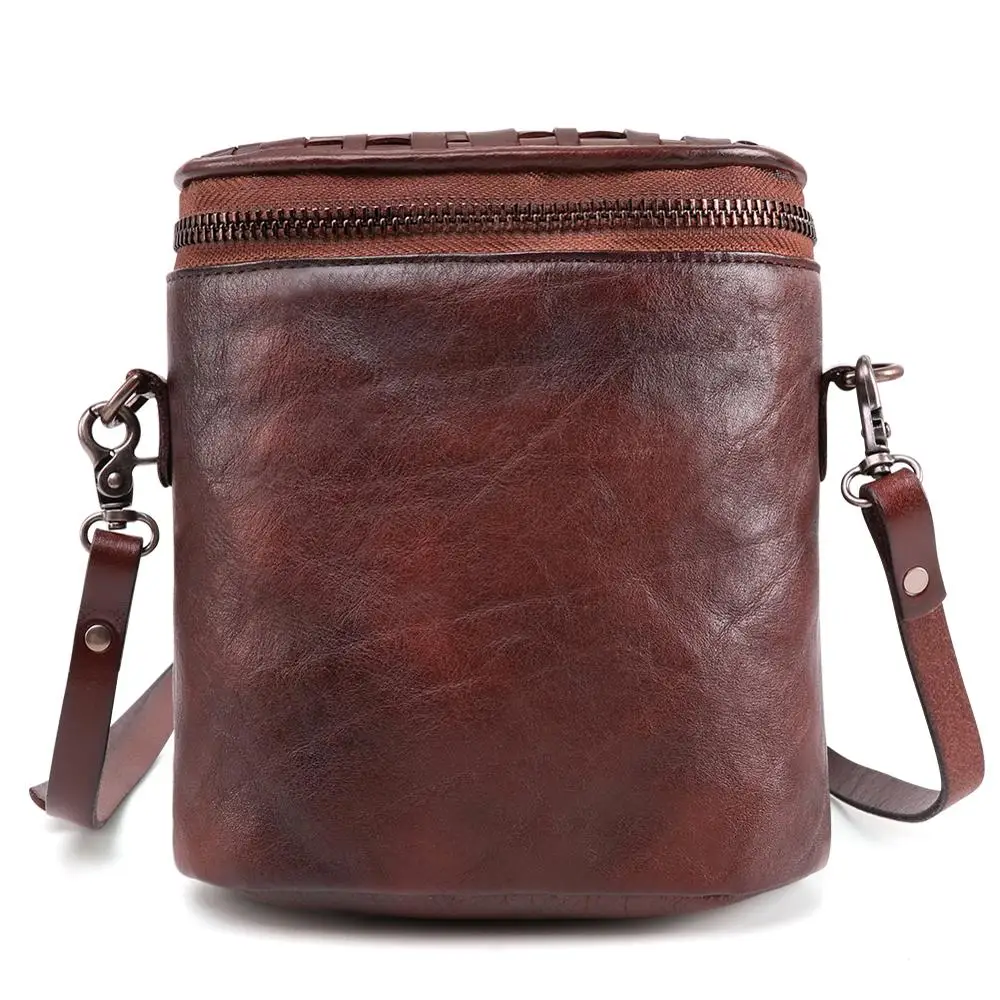 JOGUJOS женские сумки через плечо из натуральной кожи женская сумка ведро модные Bolsos