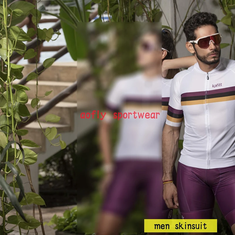 Kafitt 2020 пары триатлона женские Велоспорт Джерси комбинезон комплекты