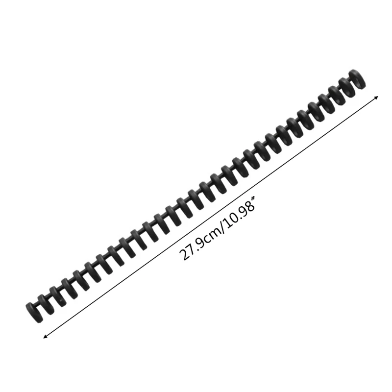 

OOTDTY10 Pcs 30 Holes Circles Ring Loose-leaf Paper Book Scrapbook Album Binder Spiral A4 Notebook Binding Clips