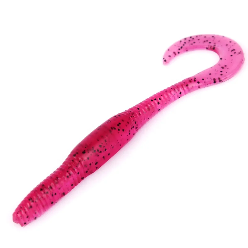 

12.5cm 5.6g Plastic Elastic Stretchy Soft Fishing Grub Lure