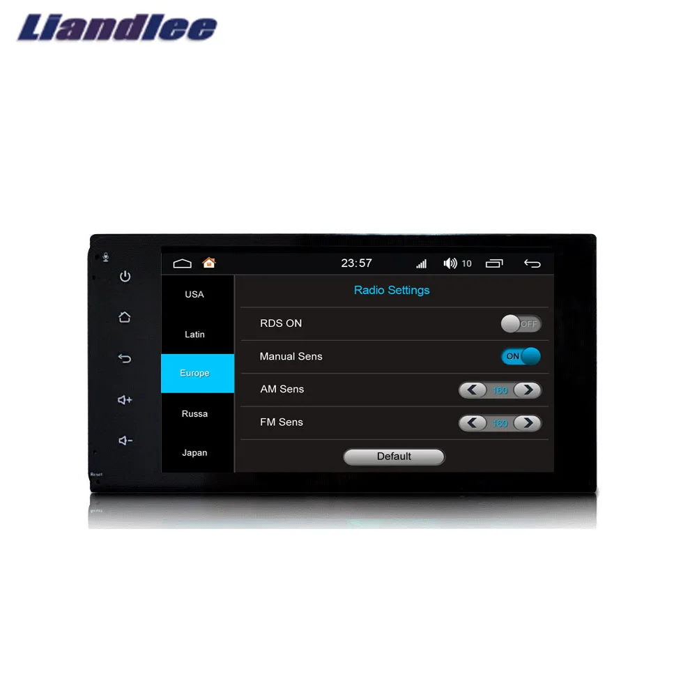 Мультимедийный плеер на Android Автомобильный GPS для Toyota Hilux Surf 2002 2009 автомобильное