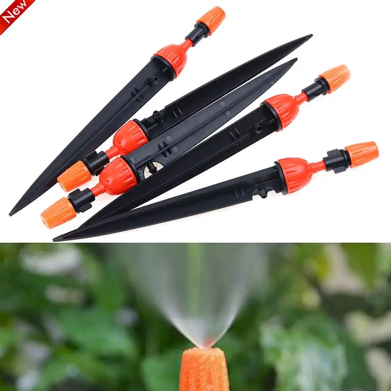 8-отверстие форсунки разбрызгиватели орошения регулируемые поливки для сада с