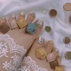 Силиконовые разделитель для пальцев ног для ногтей, 8 шт., разделители для маникюра и педикюра, инструменты для маникюра, подставки для цветов, аксессуары CL17