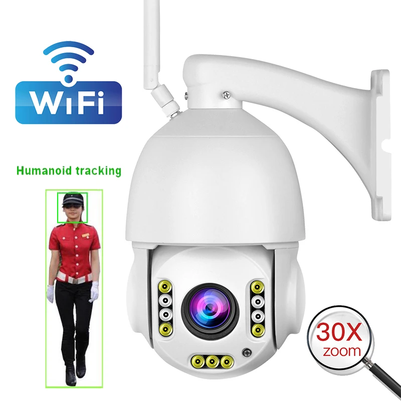 Ip камера с оптическим зумом 1080P Wi Fi 30x|Камеры видеонаблюдения| |