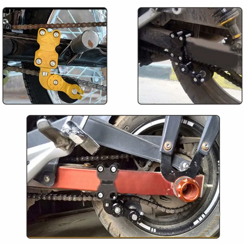 Новый регулятор цепи натяжителя мотоцикла CNC для HONDA XR230 внедорожника ATV черного