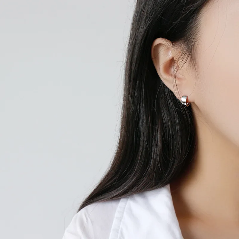 Женские серьги-кольца из серебра 925 пробы | Украшения и аксессуары