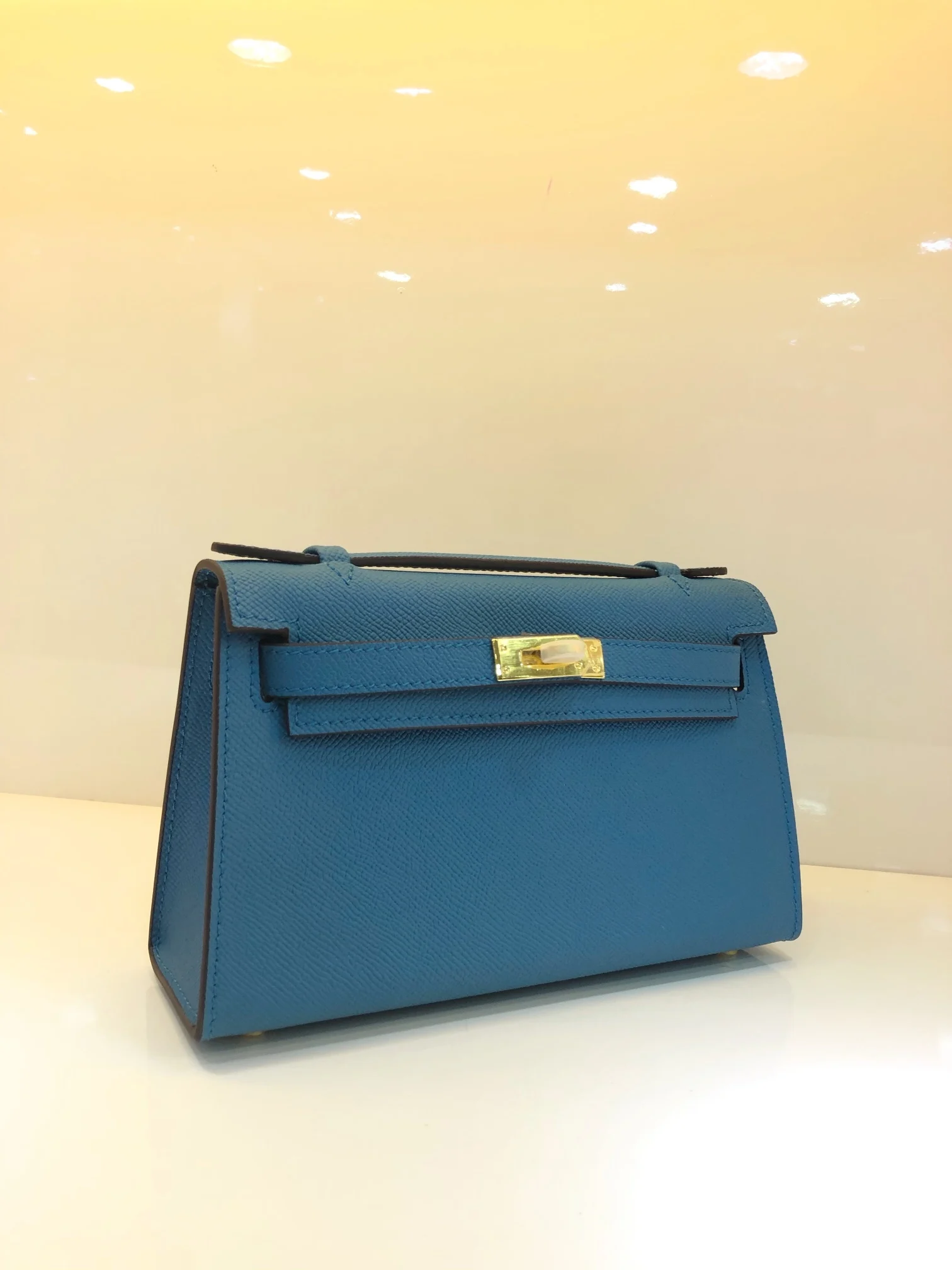 

Classic business three-dimensional bag shoulder bag, fashionable all-match Kelly bag, handmade leather diagonal bag tote bag