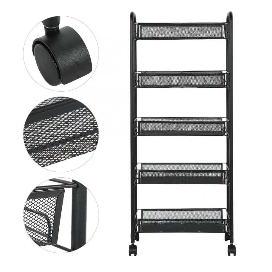 Съемное 5 ярусов металлическое Крепление на коляску тележка для парикмахерских