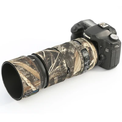 Grass Camouflage Линзы rolanpro одежда камуфляж пальто дождевик для Sigma 100-400 мм F5-6.3 OS HSM современный объектив защитный чехол для DSLR - Цвет: Grass Camouflage