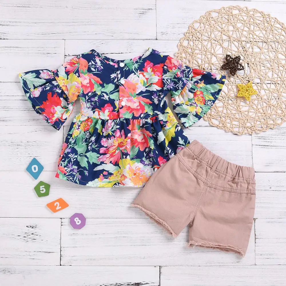 Зимний стиль 2020 комплекты для маленьких девочек платья с длинным Расклешенным