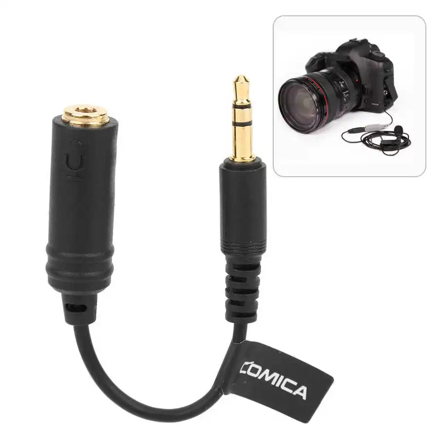 COMICA CVM-CPX 3 5 мм TRRS Женский Для ТРС аудио адаптер конверсионной линии для Canon Камера