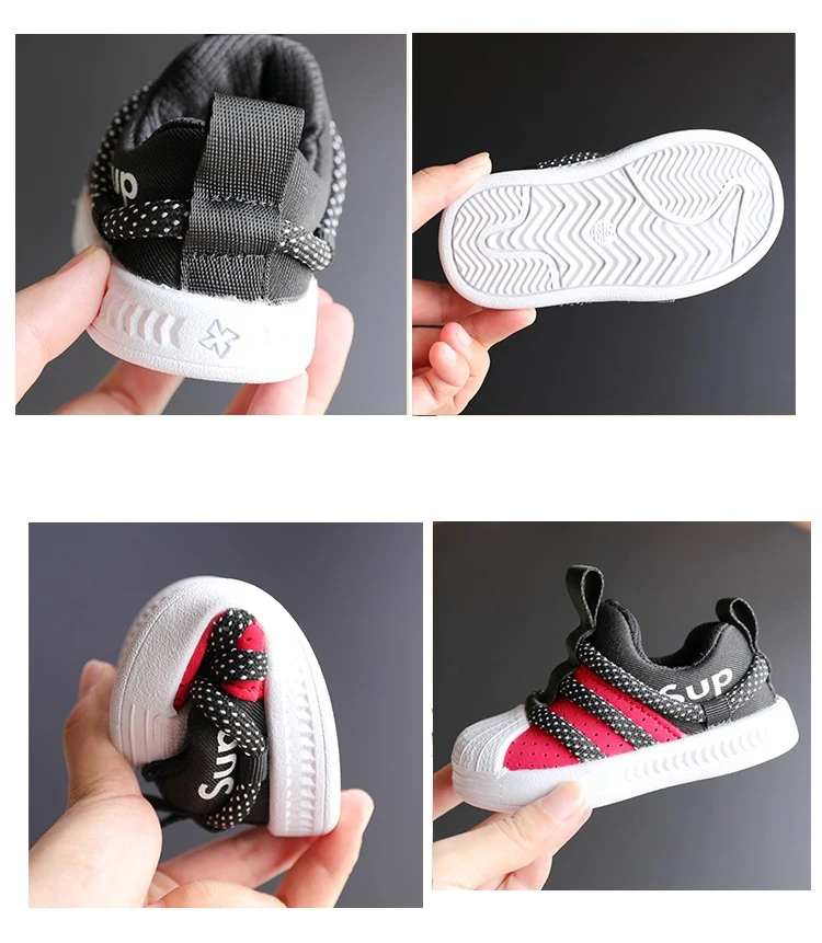 Детская обувь с мягкой подошвой Сезон осень-зима От 1 до 2 лет для малышей