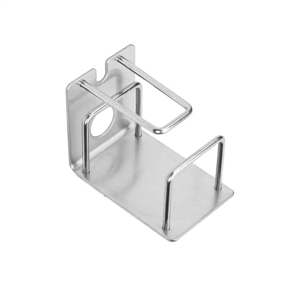 

Wall Mounted Toothbrush Holder Self Adhesive Accessories Mug Bathroom Multi-Purpose Holes Stainless Steel Toothpaste Holder