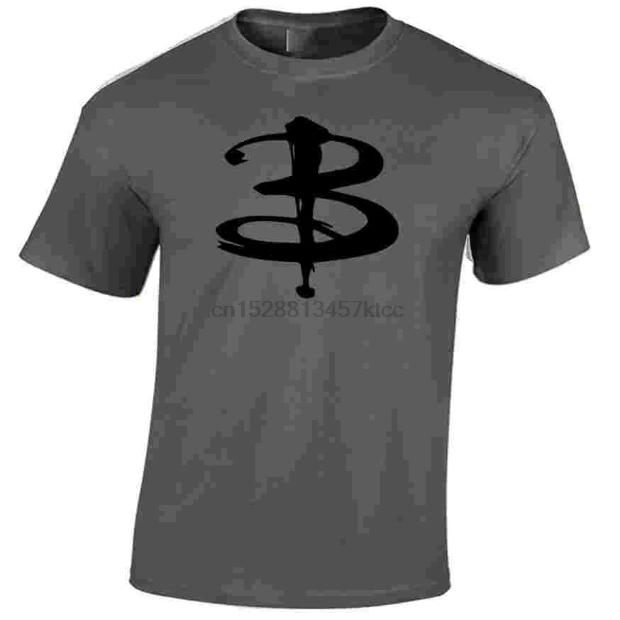 Баффи футболка вампир вдохновил ТВ шоу убийца Мужская Ретро Настроить