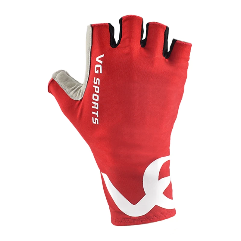 Спортивные Нескользящие велосипедные перчатки VG с открытыми пальцами митенки из