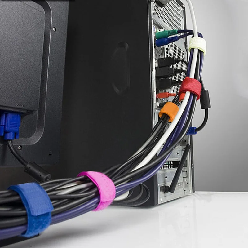 50 шт. органайзер для кабелей и наушников |