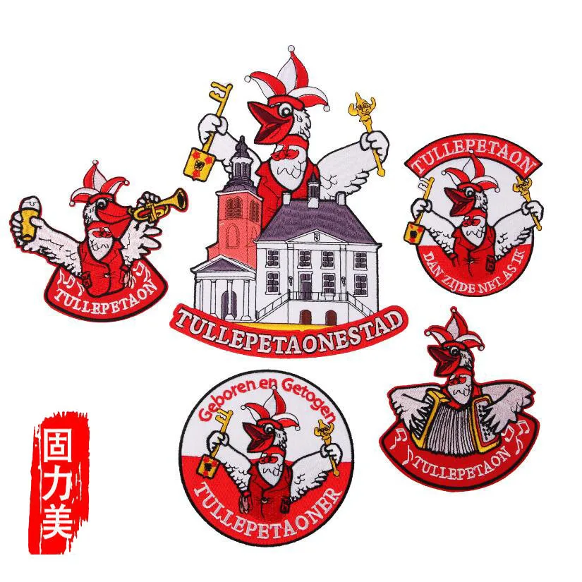 Комплект из 2 предметов с изображением курочки курица петух Турции семейного