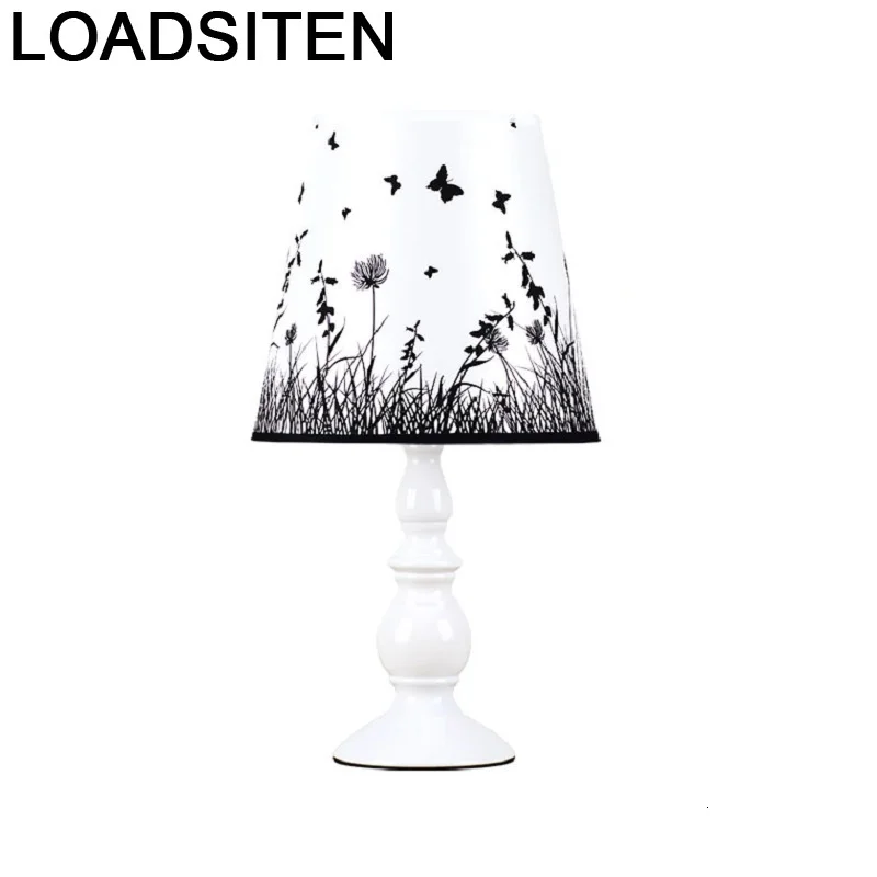 Lampada Da Tavolo Chambre Европейская лампа для гостиной Luminaria De Mesa Deco House Abajur Para Quarto