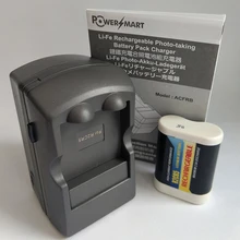 1PCS/LOT 2CR5 FILM MACHINE DEDICATED RECHARGEABLE BATTERY AND CHARGER, FILM CAMERA 6V BATTERY + CHARGER SET