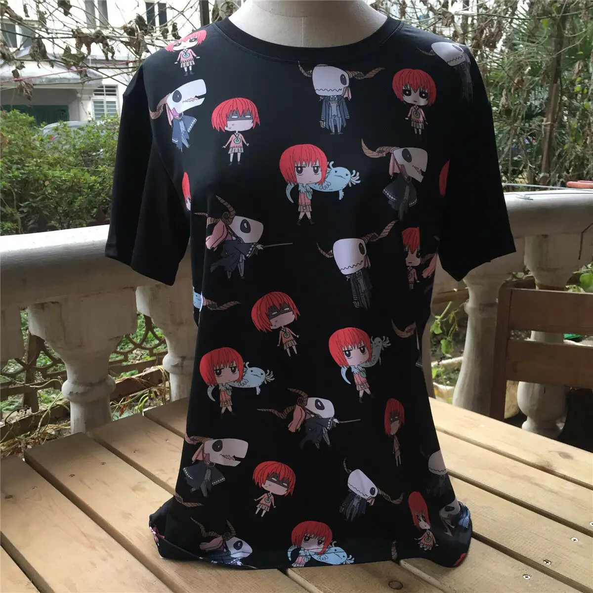 Футболка унисекс в стиле аниме древняя магия|Мужские футболки| |