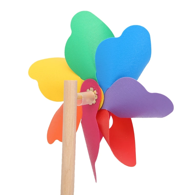 1 шт. деревянная мельница ветер вертушка Pinwheels домашний сад двора украшения для