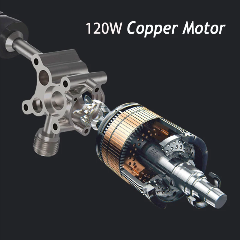 12V автомобиль 120W 30BAR проводной Высокая Давление автомойка пистолет ручной