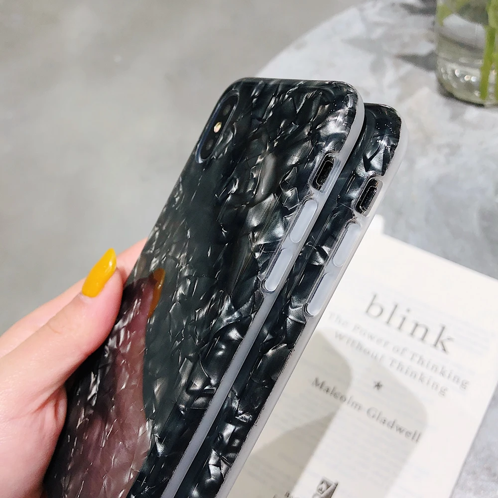 Роскошный чехол из ТПУ с блестками защитная задняя крышка стереоскопический