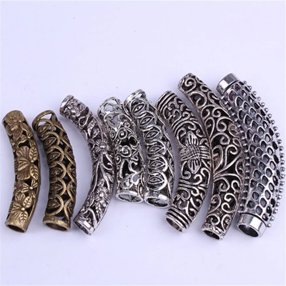 Аксессуары для дредов 1 шт. африканская оплетка волос из сплава металлическое