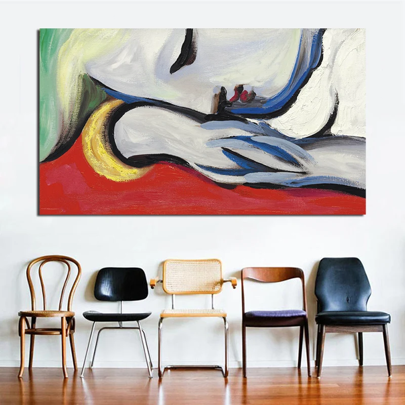 Picasso Classic Wallpaper Canvas Painting Print Living Room Home Decoration Modern Wall Art Oil Poster Salon Pictures | Дом и сад